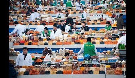 عطیلی قدیمی‌ترین بازار محصولات غذایی در آلماتی