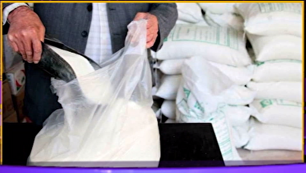 توزیع ۵ تن شکر دولتی در شهرستان فیروزکوه