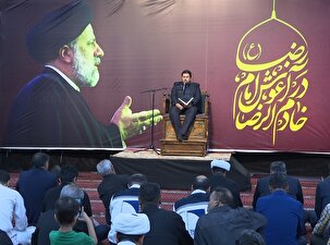 عزاداری شهادت رئیس جمهور در مسجد جامع بندرعباس