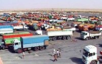 صف‌های طولانی کامیون‌ها نشان از رونق صادرات در مرز مهران