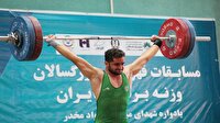 افتخار آفرینی وزنه‌بردار کردستان در روز نخست مسابقات قهرمانی کشور