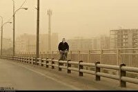 هوای اصفهان غبارآلود است