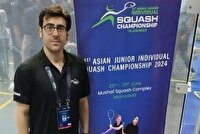 قضاوت داور ایرانی در اسکواش رده‌های سنی قهرمانی آسیا