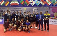 قهرمانی پتروشیمی بندرامام در لیگ برتر تنیس روی میز ایران
