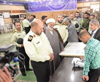 تامین امنیت شعب اخذ رای در استان البرز
