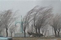 افزایش شدت وزش باد در استان خراسان رضوی