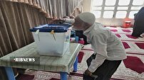 حضور مردم بخش‌ها و روستا‌های استان قم در انتخابات 