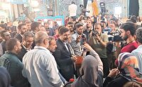 بازدید سخنگوی شورای نگهبان از فرآیند رای‌گیری در حسینیه ارشاد