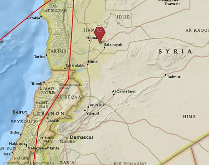 زمین لرزه نسبتا شدیدی سوریه را لرزاند