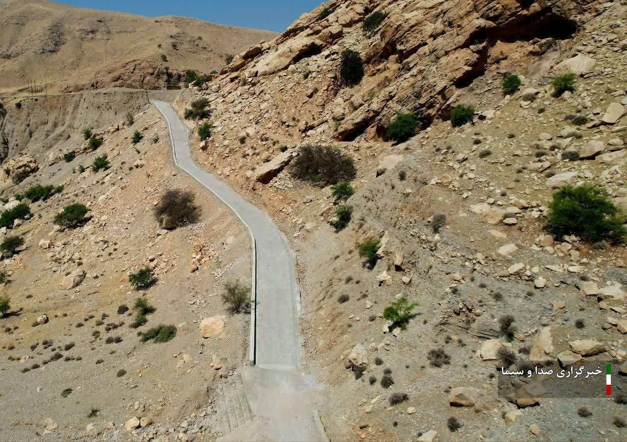 سنگفرش جاده عشایری گله چندار در لالی