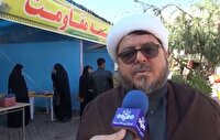 برپایی خیمه مقاومت برای تداوم حمایت از مردم غزه و لبنان در گنبدکاووس