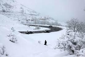 بارش ۲۳ سانتی‌متری برف در روستای پُشته تایباد